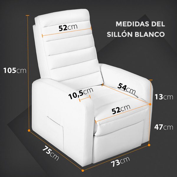 Sillón De Masaje Y Relajación Con Función Auto-ayuda (levanta Personas)  Automatick Pick Up con Ofertas en Carrefour